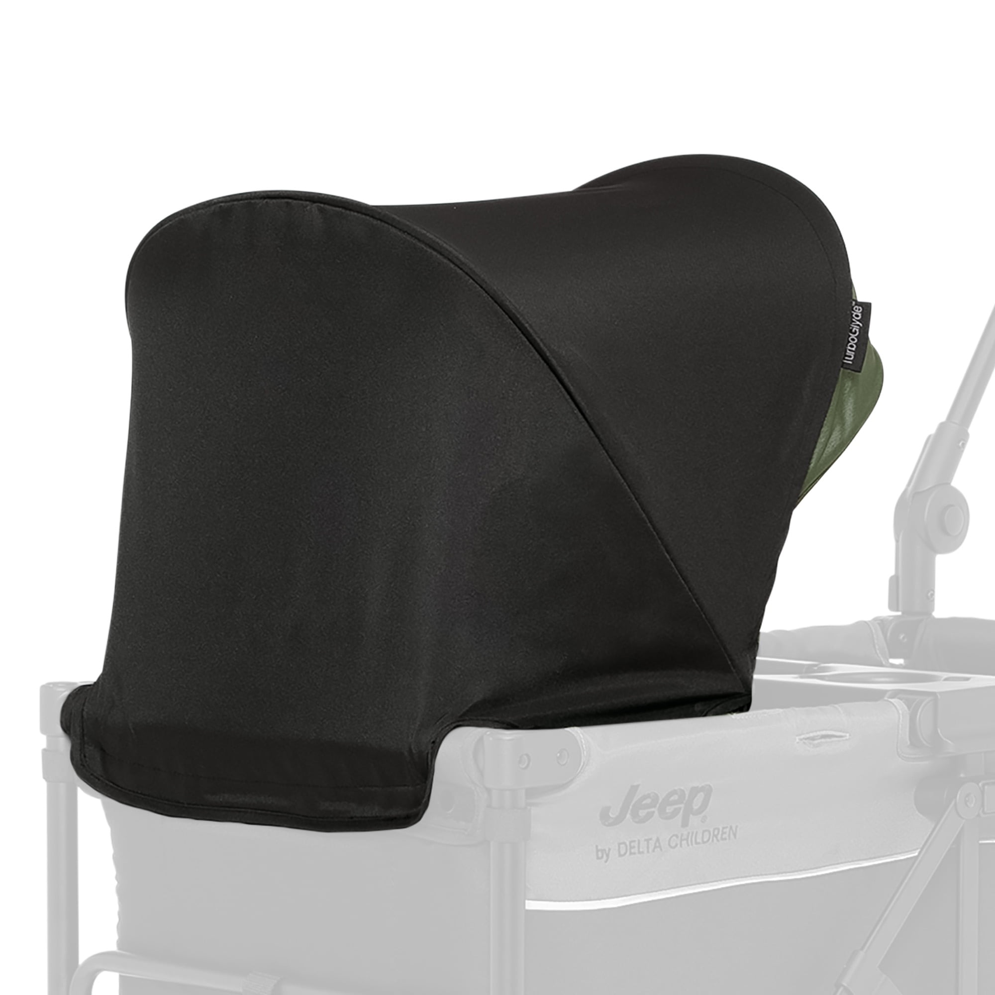 Jeep TurboGlyde Extra Canopy by Delta Children, Black