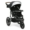 thumbnail interactive-video image 1 of Jeep TurboGlyde Jogging Stroller by Delta Children, Black, 1 of 19