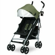 Jeep TurboGlyde Plus Stroller by Delta Children - Lightweight Travel Stroller Only Weighs 13.7 Pounds, Olive Green