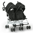 thumbnail image 1 of Jeep TurboGlyde Side by Side Double Stroller by Delta Children - Greenguard Gold Certified, Black, 1 of 9