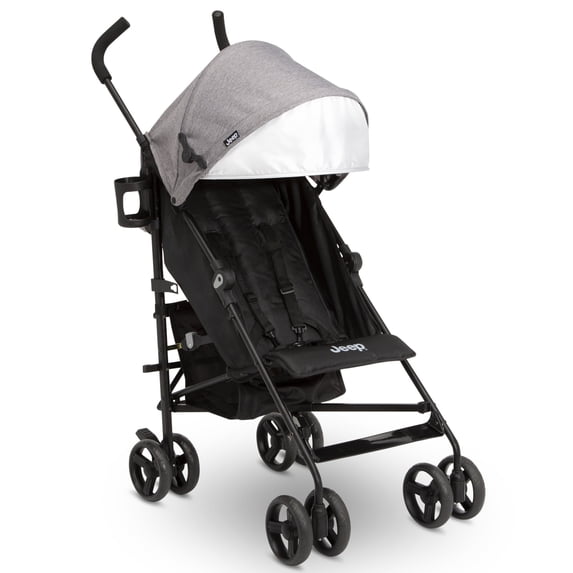 Jeep TurboGlyde Lightweight Stroller by Delta Children, Grey