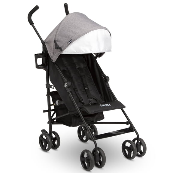 Jeep TurboGlyde Lightweight Stroller by Delta Children, Grey