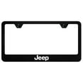 thumbnail image 1 of Jeep UV Print Polycarbonate License Plate Frame (Black), 1 of 3