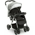 thumbnail interactive-video image 1 of Jeep Unlimited Reversible Handle Stroller, Grey Tweed, 1 of 13