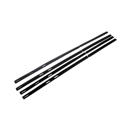 For Jeep Wagoneer 1990 1991 Glass Run Window Channel Driver And Passenger Side | Pair | Front And Rear | 4 Pieces | Replacement For J5469514, J5469507