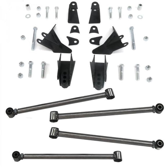 Jeep Wrangler 1987-1996 Heavy Duty Triangulated 4-Link Kit