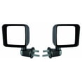 thumbnail image 1 of For Jeep Wrangler 2011-2017 Driver and Passenger Side | Pair Door Mirror | | Manual | Swing Type | Textured Black | Replacement For 55077967AF | CH1320271, 1 of 2
