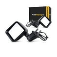 thumbnail image 1 of For Jeep Wrangler 2015 2016 2017 2018 Driver and Passenger Side | Pair Door Mirror | | Power | Heated | Textured Black | Replacement For 68249847AD, 68125585AA | CH1320390, CH1321390, 1 of 9