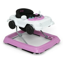 Jeep Wrangler Activity Walker by Delta Children, White/Pink