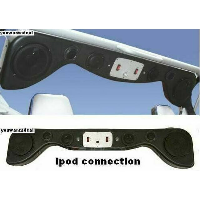 Jeep Wrangler Cj Tj Yj Soundbar With Ipod / Iphone / or Mp3 player Connection and built in