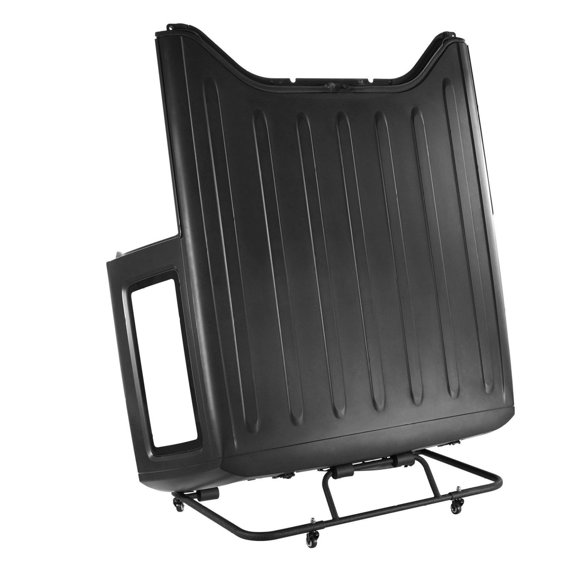 Jeep Wrangler Door Storage Cart, Hard Top Rack for TJ JK JL, Movable Steel Door Holder, 3-Adjustable Holes, Soft Padding, Powder Coating