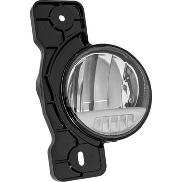 For Jeep Wrangler JK 2007-2018 Fog Light Assembly Passenger Side | Front | CAPA Certified | Moab | Rubicon W/Steel Bumper | LED | Type 1 | Replacement For CH2593157, CH2593157C | 68304048AF