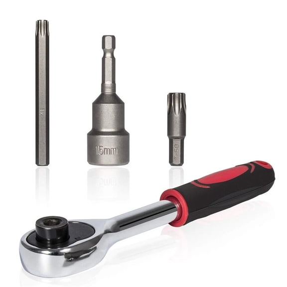 Jeep Wrangler JK JL JT Door and Hardtop Removal Tool Set with Carrying Case, Replaces 82214166AB, T40 T50 Torx Bits Included, 1 Set