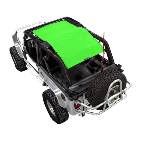 Jeep Wrangler LJ (2004-2006) SPIDERWEBSHADE Solid Color Shade Top