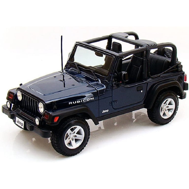 Jeep Wrangler Rubicon Deep Blue 1/18 Beyond compare Diecast Model