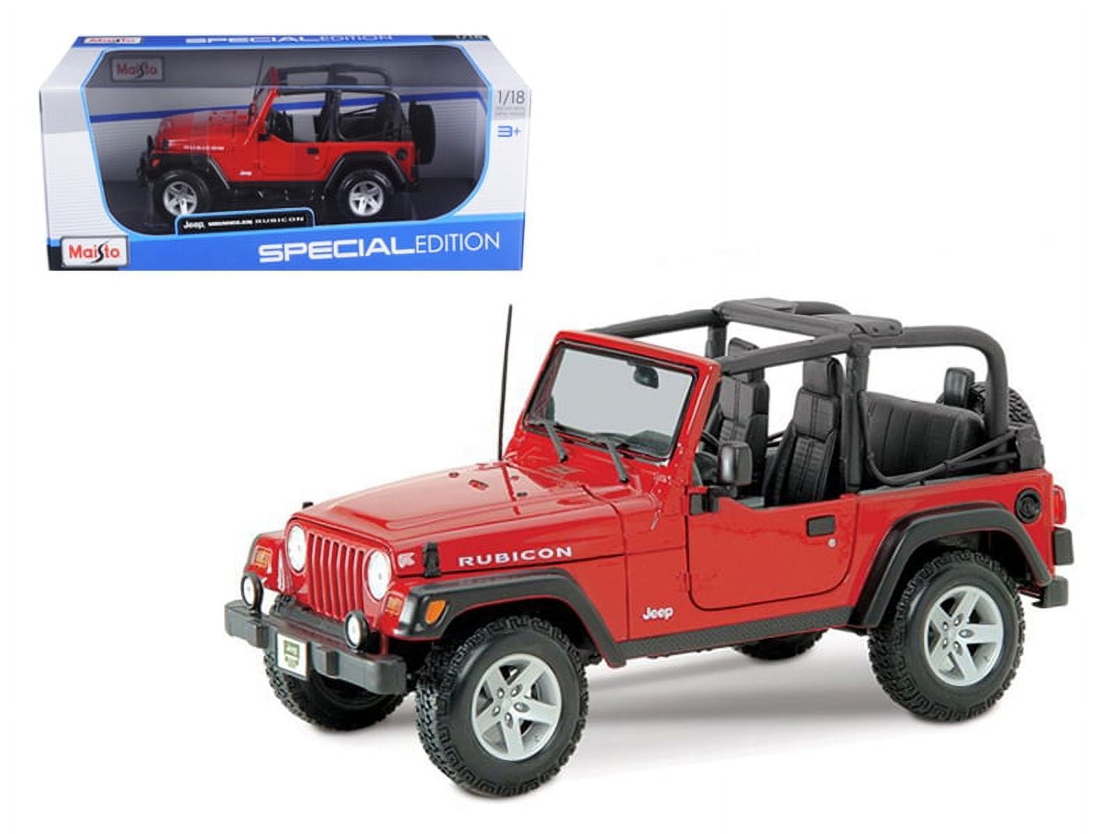 Red jeep wrangler toy car on sale