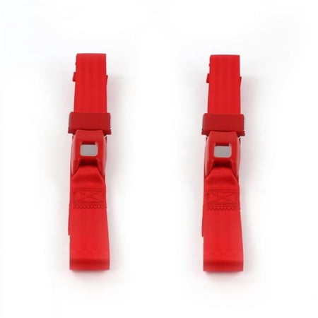 Jeep Wrangler-TJ 1997-2006 Standard 2 Point Red Lap Bucket Seat Belt Kit - 2 Belts