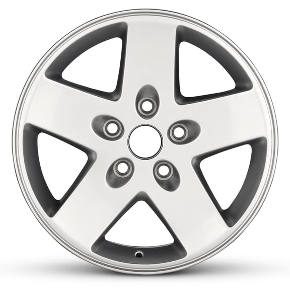Jeep Wrangler Jk 17" Silver OEM Factory Wheel Rim 1AH78TRMAB