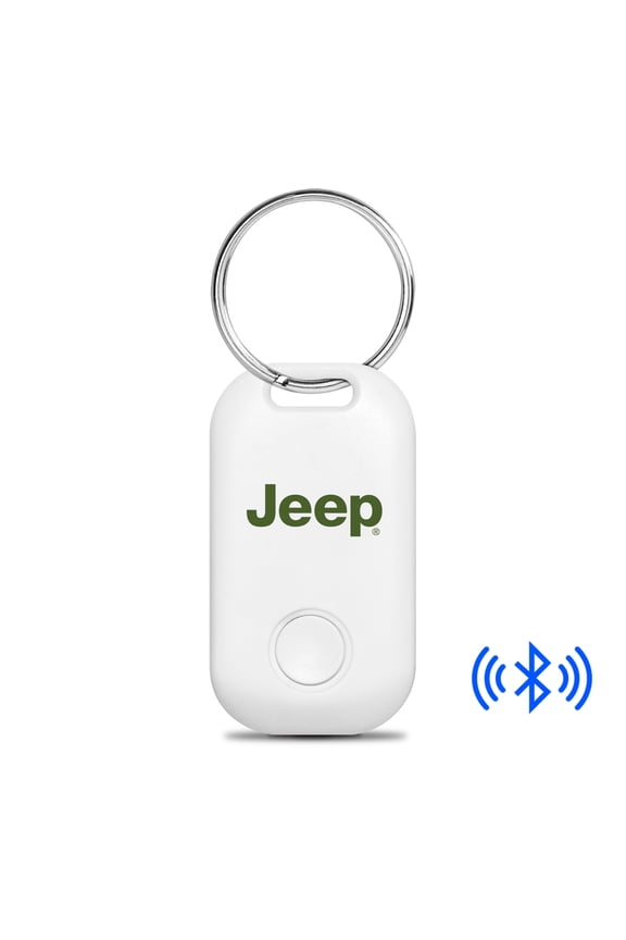 Jeep in Green White Bluetooth Wireless Key Finder Tracking Device Key Chain