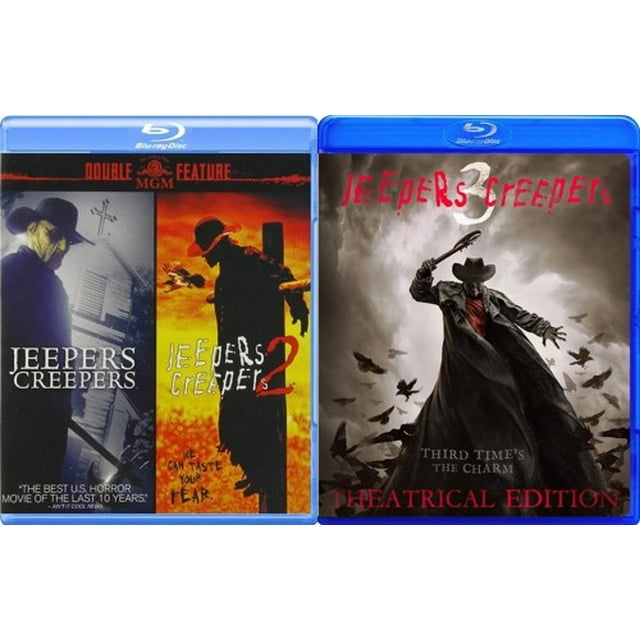 Jeepers Creepers 1, 2 & 3 (Bluray)