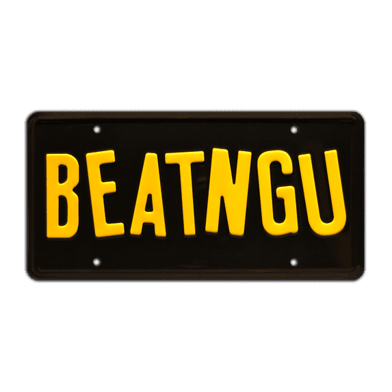 Jeepers Creepers | 1941 Chevy COE Creeper Truck | BEATNGU | Metal Stamped Replica Prop License Plate