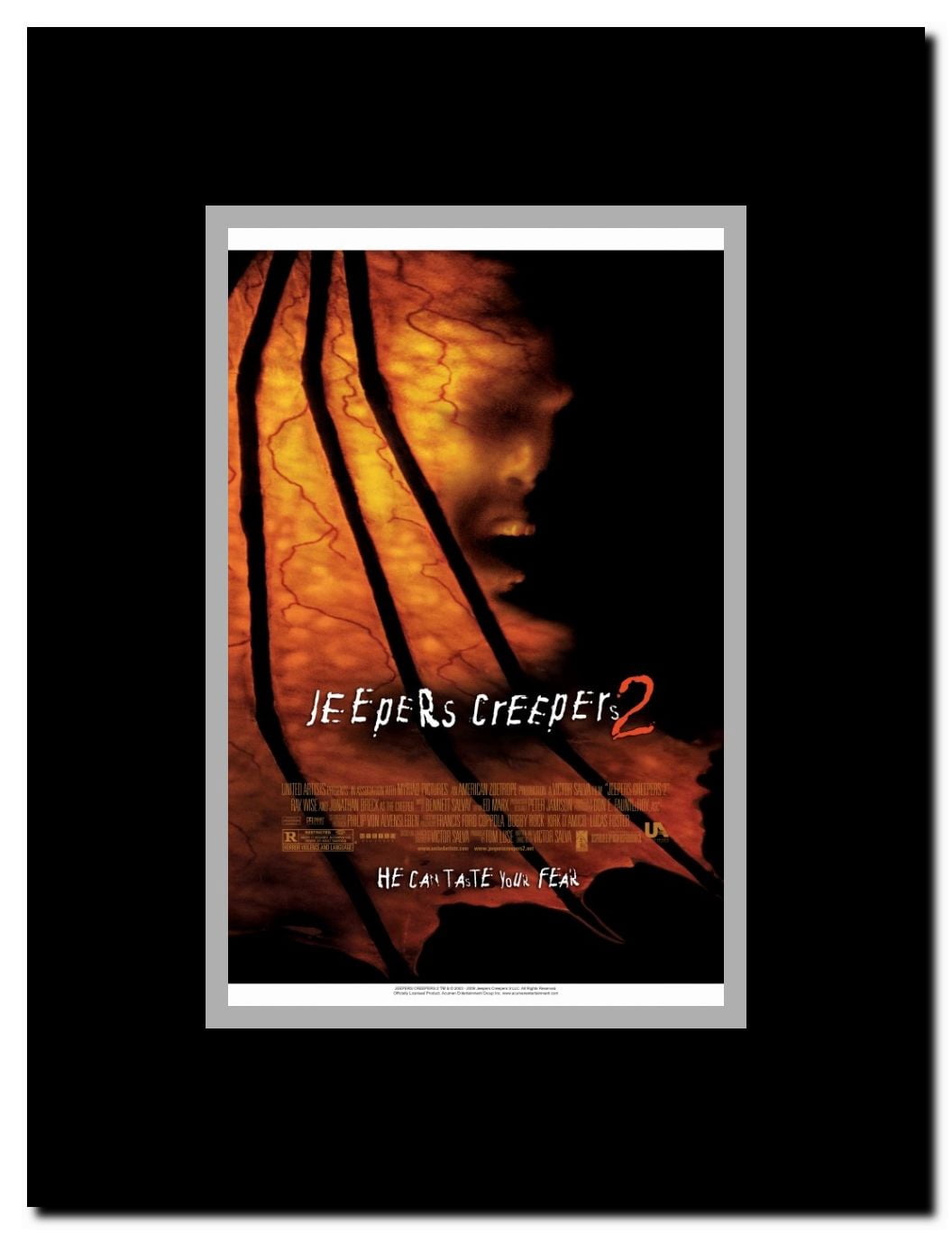 Jeepers Creepers 2 Framed Movie Poster
