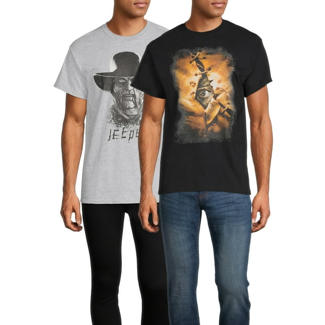 Jeepers Creepers Men's & Big Men's Characters Graphic TShirts, 2Pack