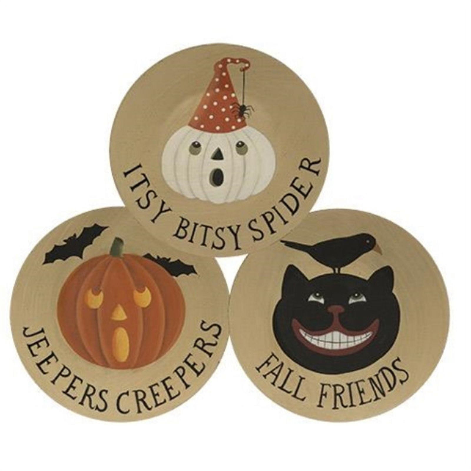 Jeepers Creepers Plate 3 Asst.