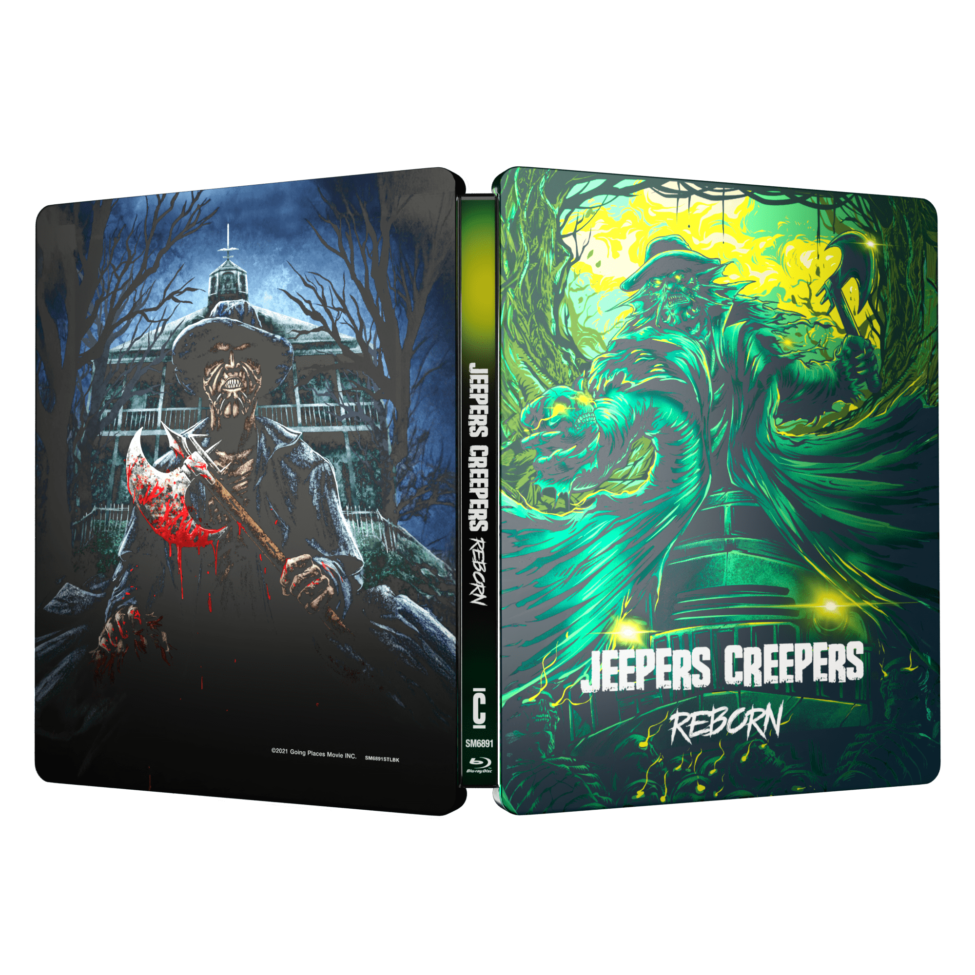 Jeepers Creepers: Reborn (Walmart Exclusive) (Blu-ray) (Steelbook ...