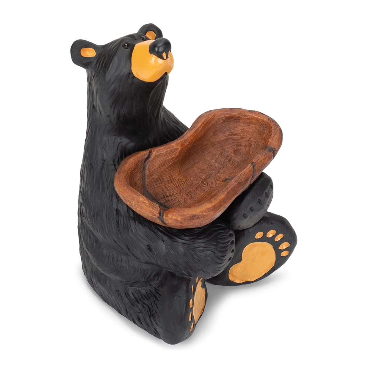 Jeeves Bear Black Bear 6.5 x 4 Hand-cast Resin Figurine Sculpture