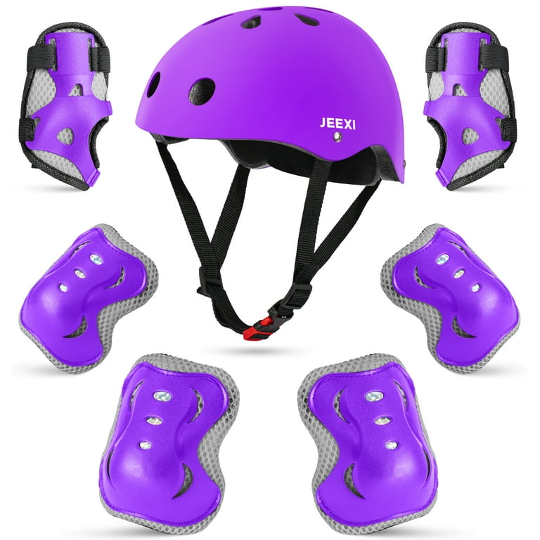 Skateboard Kids Bmx Protection Jeexi Pack Knee Elbow Pads For Kids