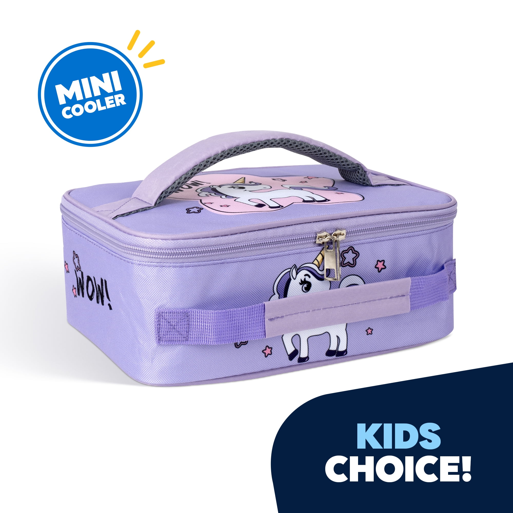 lunch box tote bag／silver × denim Amazon.com: Kids Lunch Box for Boys Girls Lunch Bag