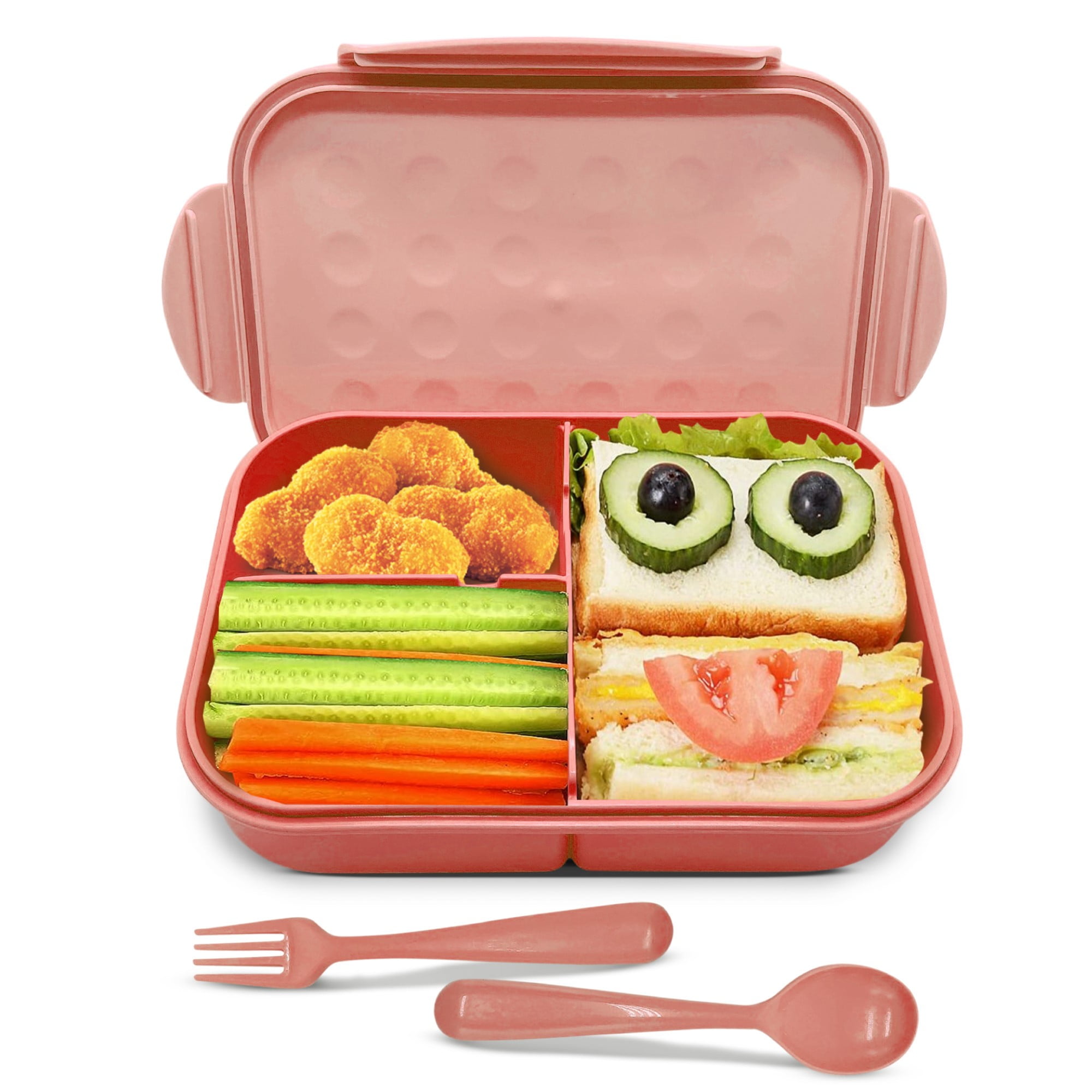 New Year Reset, Dvkptbk Lunch Box Kids,Bento Box Adult Lunch Box,Lunch  Containers For Adults/Kids/Toddler,1200ML-5 Compartment Bento Lunch