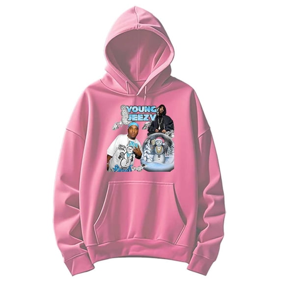 Jeezy Merch Pic Hoodie Sweatshirt Streetwear Unisex Winter&Spring Casual Fashion Pullovers