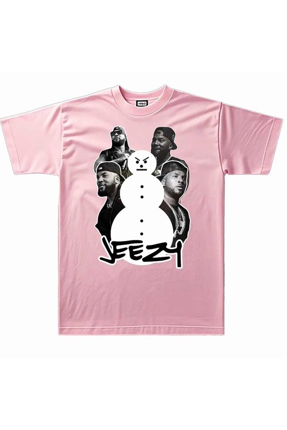 Jeezy Pic T-shirt Summer Unisex Short-sleeved 2026 Fashion Y2K Casual Stylish Design Tee