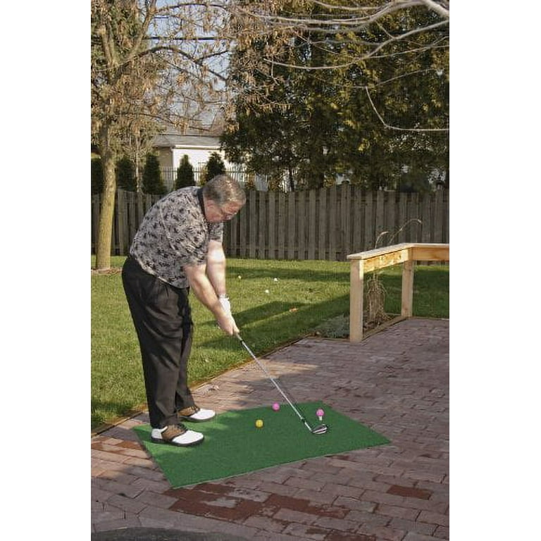 Jef World of Golf Gifts and Gallery, Inc. 3 X 4-Feet Practice Mat (Green)