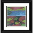 thumbnail image 1 of Jef de Schilder 12x13 Black Ornate Wood Framed Double Matted Museum Art Print Titled: Creations Pl.10 (1945), 1 of 5