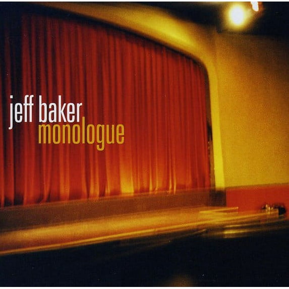 Jeff Baker - Monologue - Vocal Jazz - CD