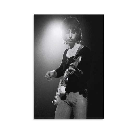 Jeff Beck Canvas Wall Art Poster Decorative Bedroom Modern Home Print Picture Artworks Posters 08x12inch(20x30cm)