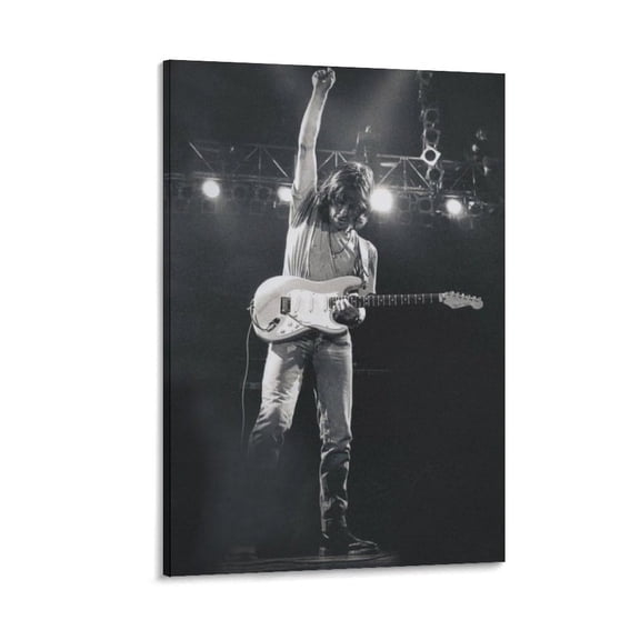 Jeff Beck Poster Canvas Poster Canvas Art Poster and Wall Art Picture Print Modern Family bedroom Decor Posters 24x36inch(60x90cm)