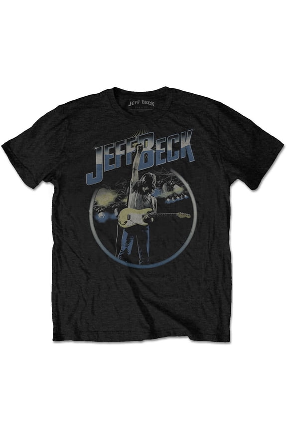 Jeff Beck Unisex T-Shirt Circle Stage (XX-Large)
