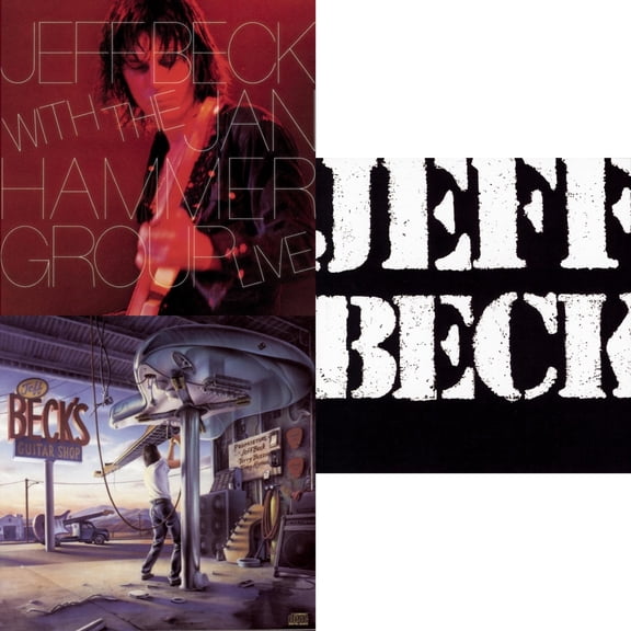 Jeff Beck With Jan Hammer Group Live & Guitar Shop & There & Back [CD Bundle]