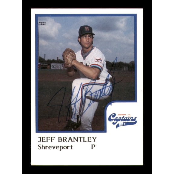 Jeff Brantley Autographed 1986 ProCards Rookie Card Shreveport Captains SKU #248356
