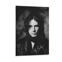 Jeff Buckley Autographed Music Poster Prints Canvas Wall Art for Trendy Dorm Room Decor Aesthetic Gift