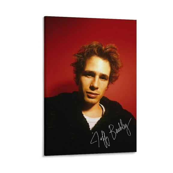 Jeff Buckley Autographed Posters Poster Prints Canvas Wall Art for Trendy Dorm Room Decor Aesthetic Gift