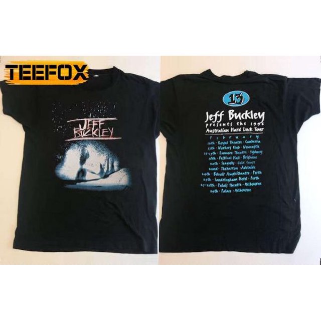 Jeff Buckley Hard Luck Tour 1996 TShirt