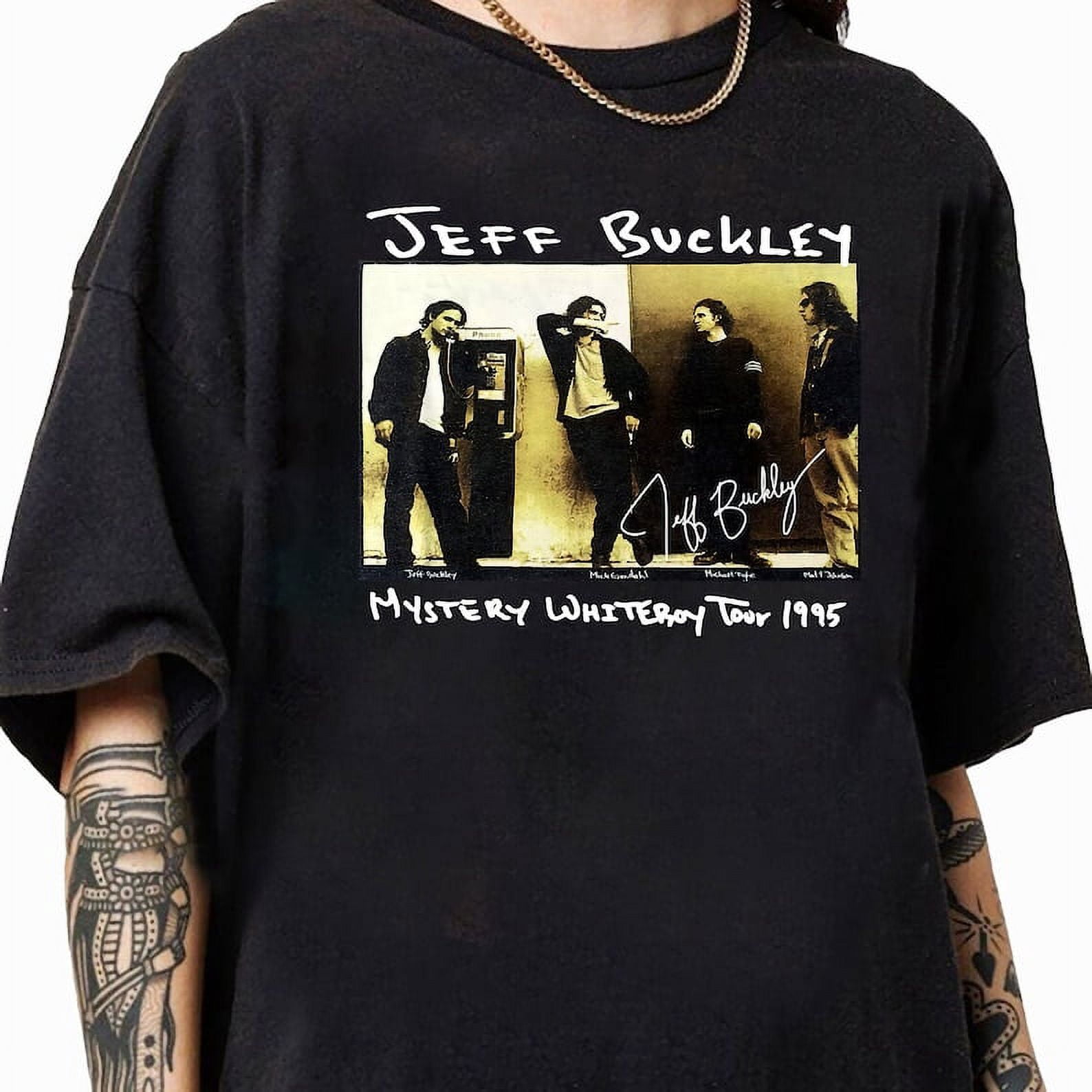 Jeff Buckley Mystery White Boy Tour 1995 Music Tour Unisex T-Shirt 