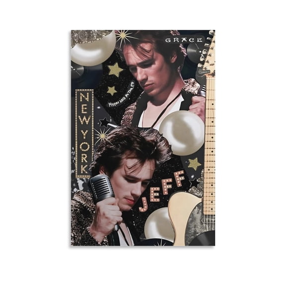 Jeff Buckley Poster (13) Room Aesthetic Poster Print Art Wall Painting Canvas Posters Gifts Modern Bedroom Decor 08x12inch(20x30cm)