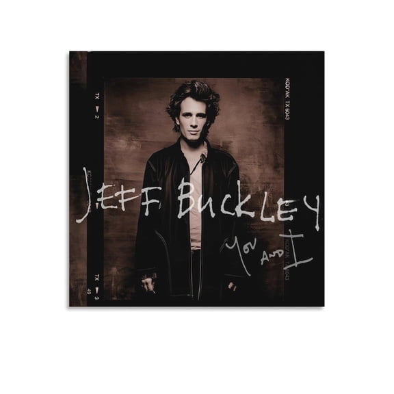 Jeff Buckley Poster (16) Home Decor Poster Wall Art Hanging Picture Print Bedroom Decorative Painting Posters Room Aesthetic 16x16inch(40x40cm)