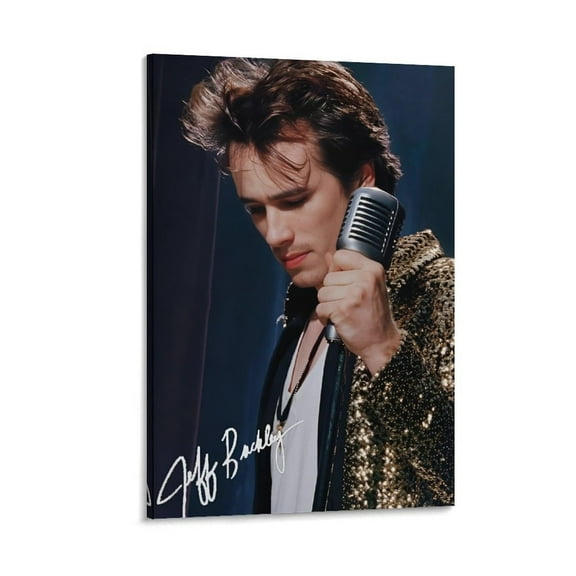 Jeff Buckley Poster (26) Poster Cool Artworks Painting Wall Art Canvas Prints Hanging Picture Home Decor Posters Gift 20x30inch(50x75cm)